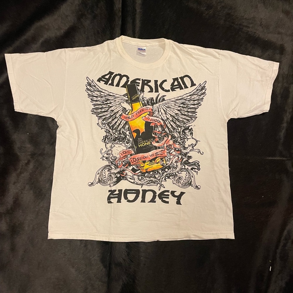VINTAGE! Crazy Front Hit American Honey Graphic Tee